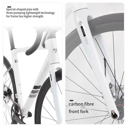 C6 Aluminum Alloy Road Bicycle Oil Brake Carbon Fiber Front Fork