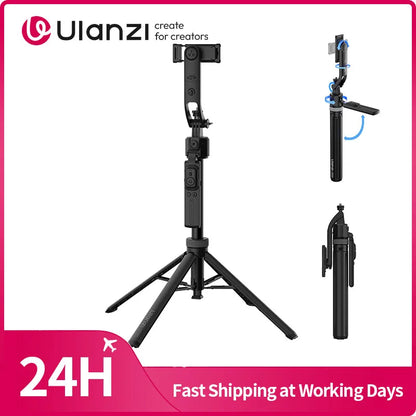 Ulanzi TT23 Auto-Tracking Selfie Stick Tripod Foaldable