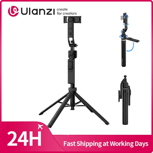 Ulanzi TT23 Auto-Tracking Selfie Stick Tripod Foaldable