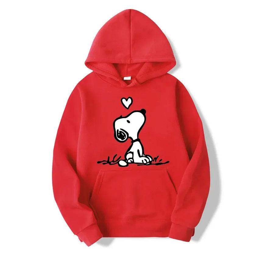 American Cartoon Comics Snoopy Hoodie Women Man