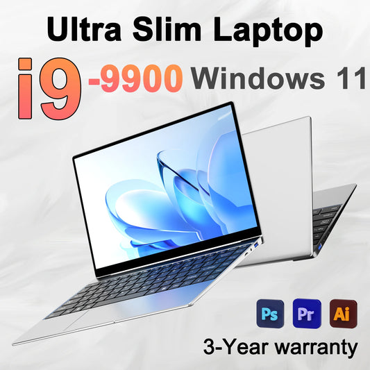 New 14.1" Laptop Intel Core i9-9900 32GB 2TB