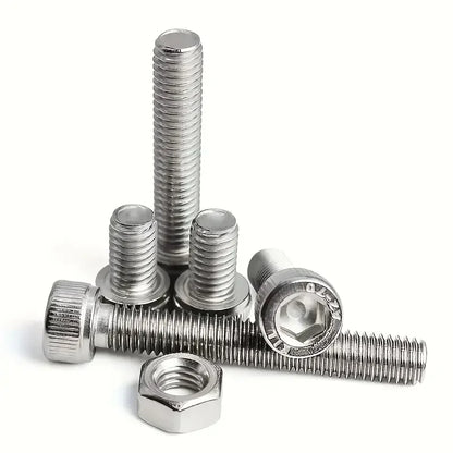 150pieces/box M3 X 8mm, 12mm, 16mm, 20mm, 25mm Hexagon Socket Screws, Bolts, Nuts