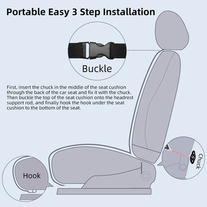 Universal Cooling Car Seat Cushion USB Charging