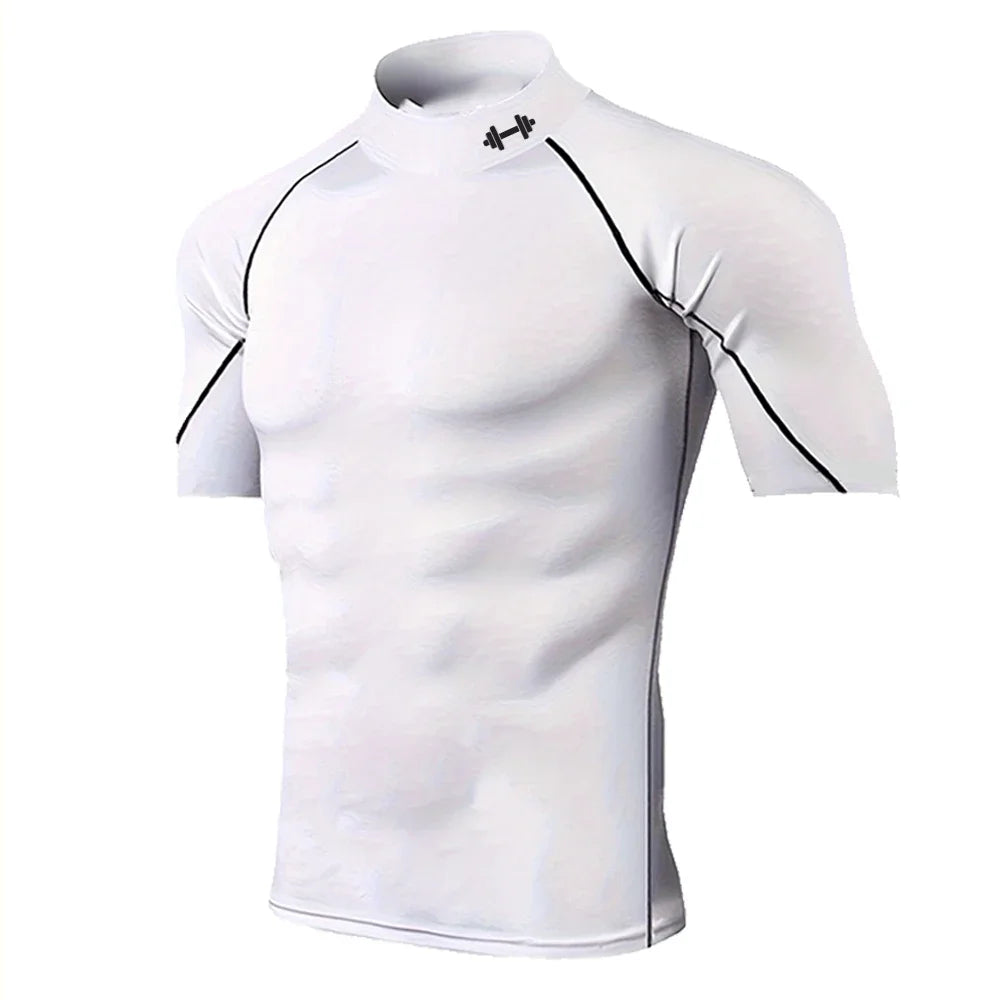 Quick-drying Exercise Compression Short Sleeve
