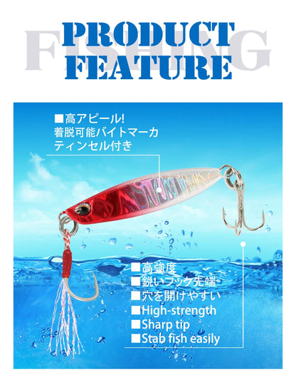 HappyJack 2025 new Metal Jig Fishing Lure 5g 10g 15g