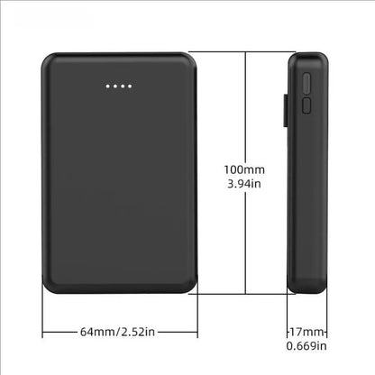 Mini Compact Portable Power Bank 5000Mah Mobile Phone Charger,