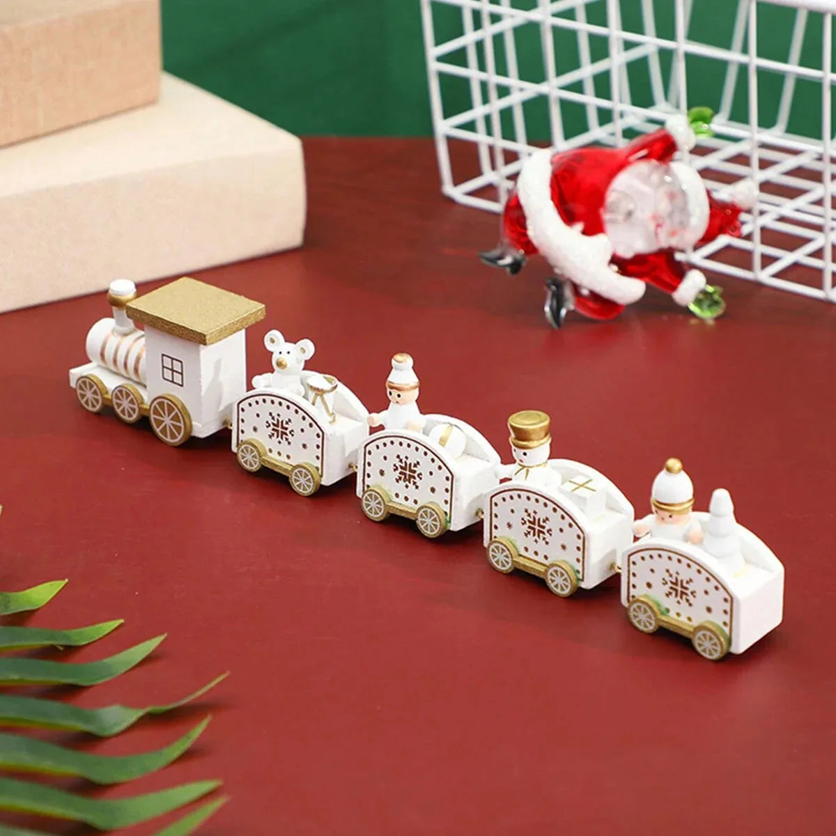 1pc-Christmas Train Decorations, Christmas Gift Decor