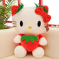 Kawaii Sanrio Hello Kitty Plush Stuffed Toy Strawberry KT Cat Pillow