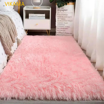 VIKAMA Silk wool Solid Colour Living Room Bedroom