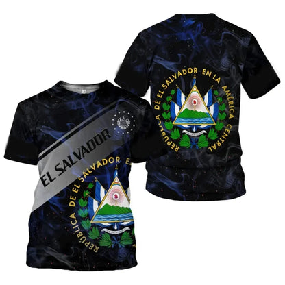 El Salvador Flag Football Jersey 3D Print