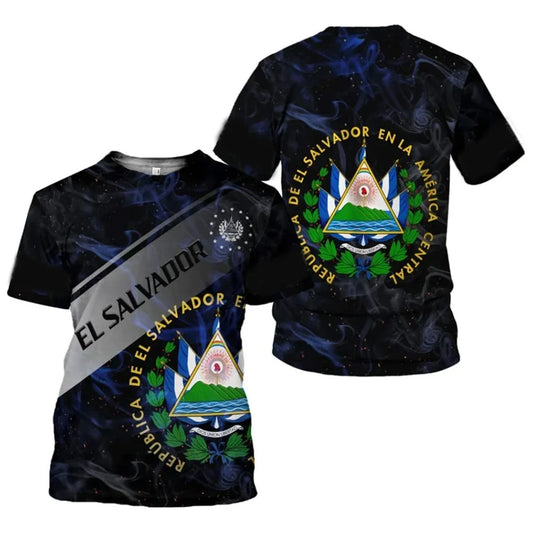 El Salvador Flag Football Jersey 3D Print