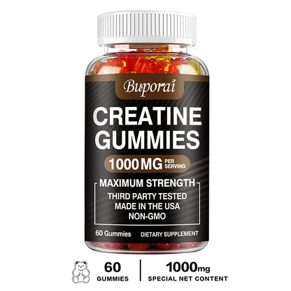 Creatine Monohydrate Gummies - Boost Energy, Build Muscle