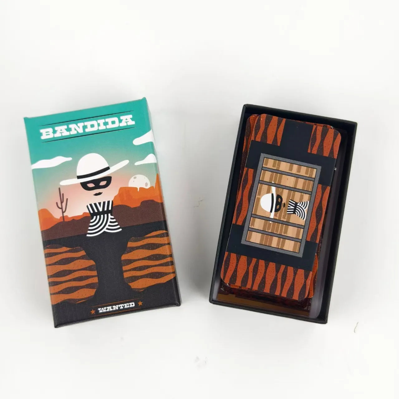BANDIDO BANDIDA Puzzle Board Game for 1-4 Players, 15min Family Party Game, Fun Strategy Game
