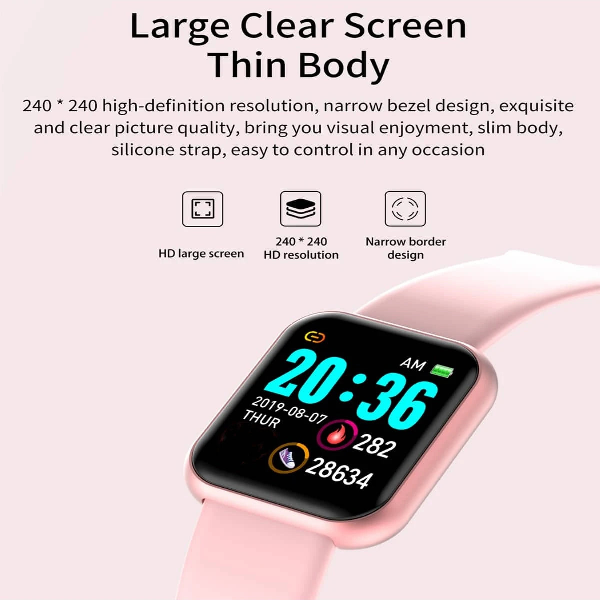 Multifunctional Smart Watch Men Women Bluetooth Connected