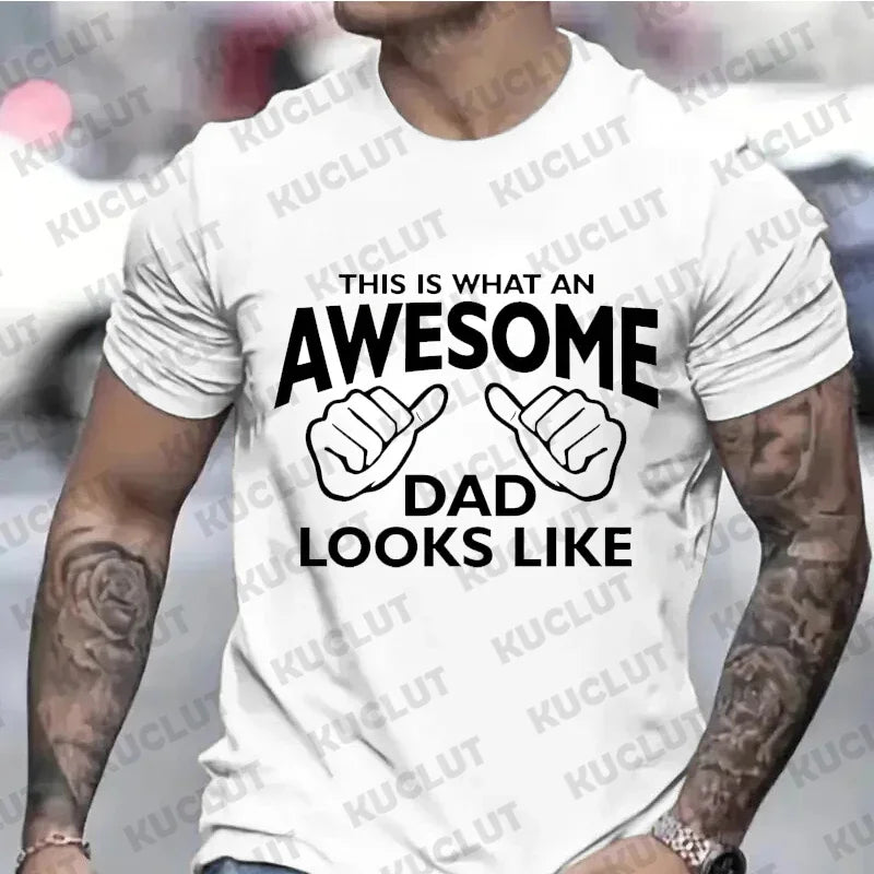 Men's Clothing AWESOME DAD This Is What An Dad Looks Like MENS