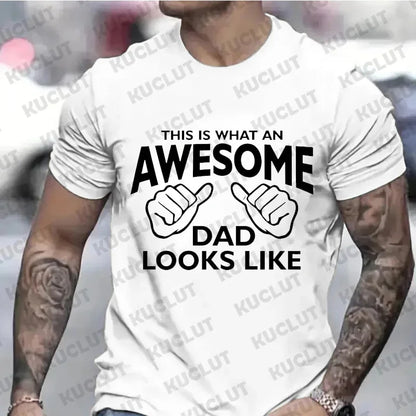 Men's Clothing AWESOME DAD This Is What An Dad Looks Like MENS