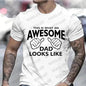 Men's Clothing AWESOME DAD This Is What An Dad Looks Like MENS