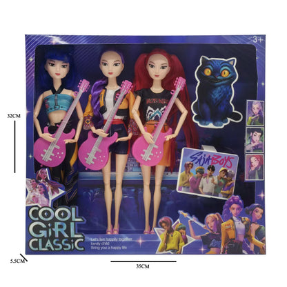 HOT Doll Toys Kpop Demon Hunters Action Figure Toy Rumi Mira Zoey