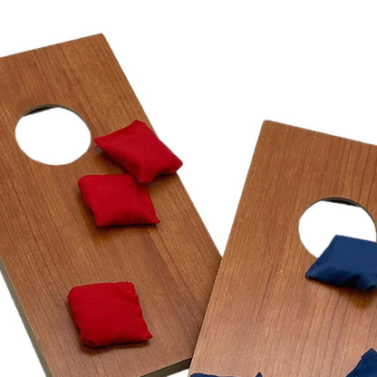 Tabletop Cornhole Game Set with 8 Bean Bags
