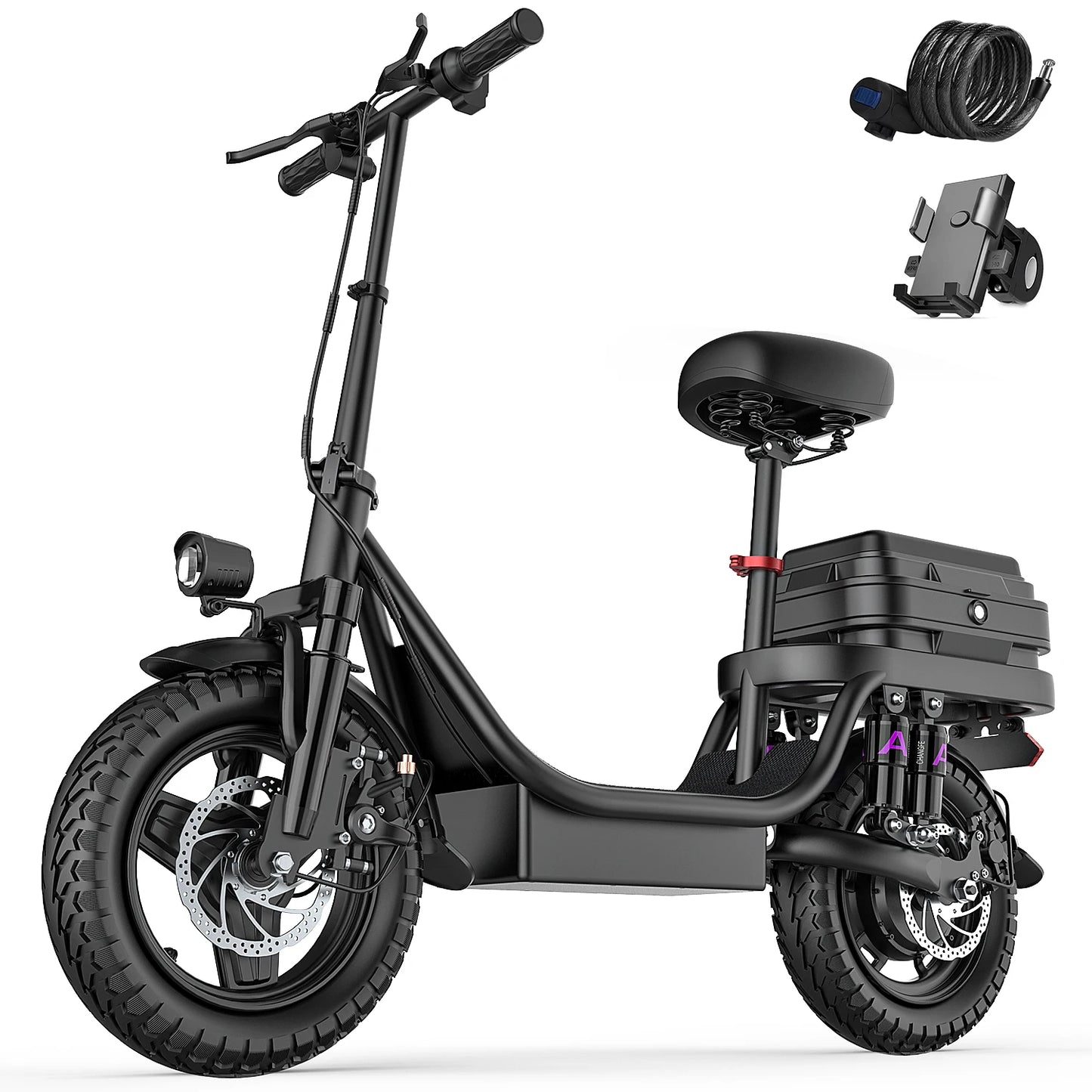 UPlee GQ8 Electric Bike For Adults, Folding Electric Bike,