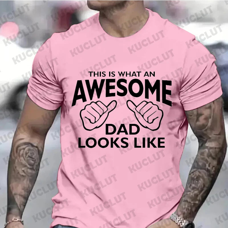 Men's Clothing AWESOME DAD This Is What An Dad Looks Like MENS
