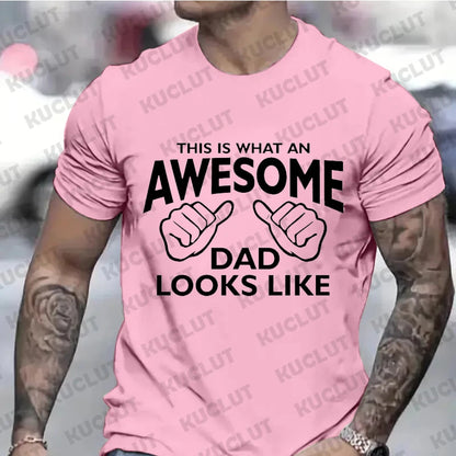 Men's Clothing AWESOME DAD This Is What An Dad Looks Like MENS