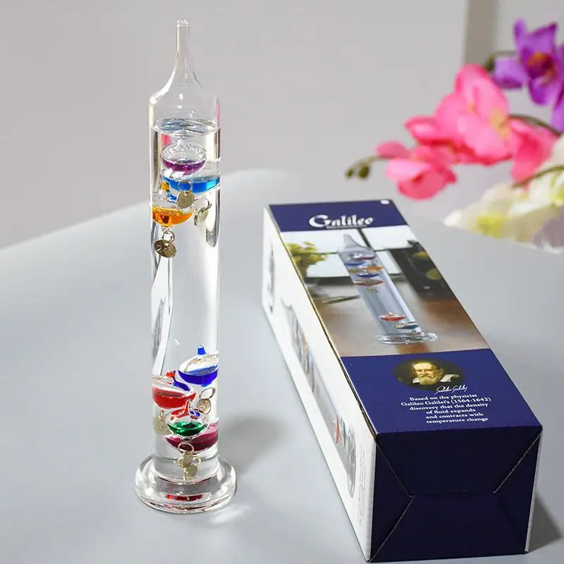 Galileo Thermometer Colorful Ball Suspended Bedroom Wine