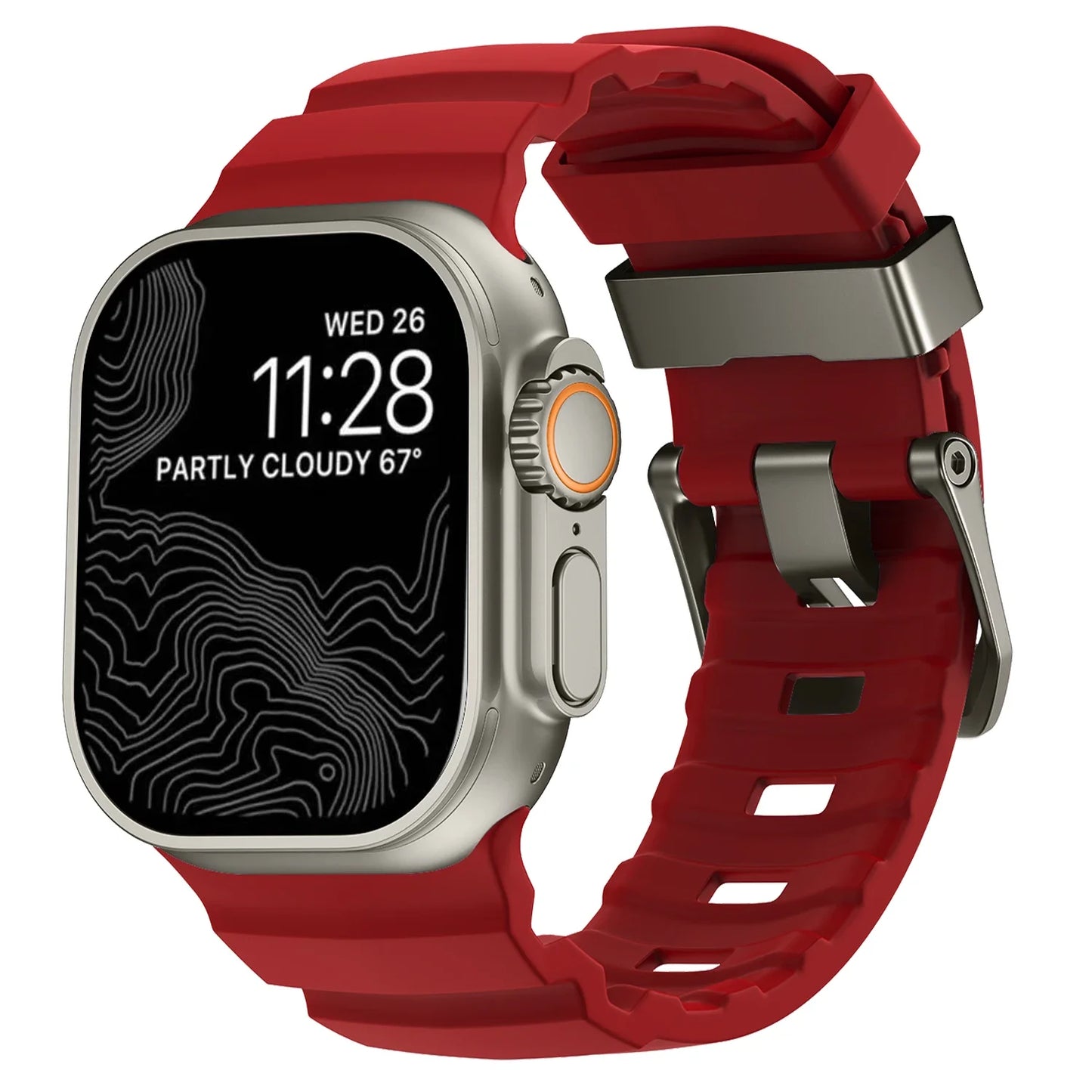 Trail Silicone Band for Apple Watch Ultra