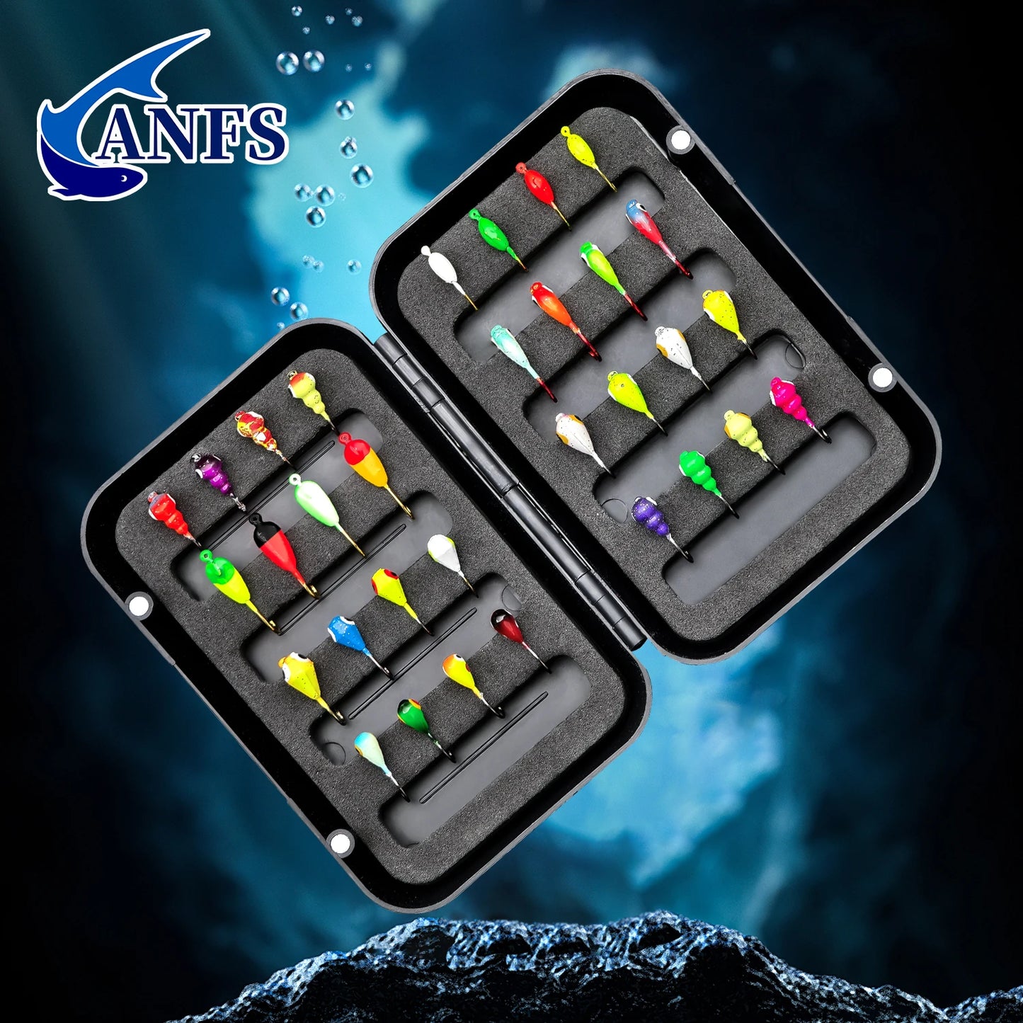 ANFS Ice Fishing Lures Ice Fishing Jigs Ice Fishing Gear Hard