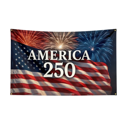 US 250th Anniversary 1776 2026 Semiquincentennial Flag, Independence