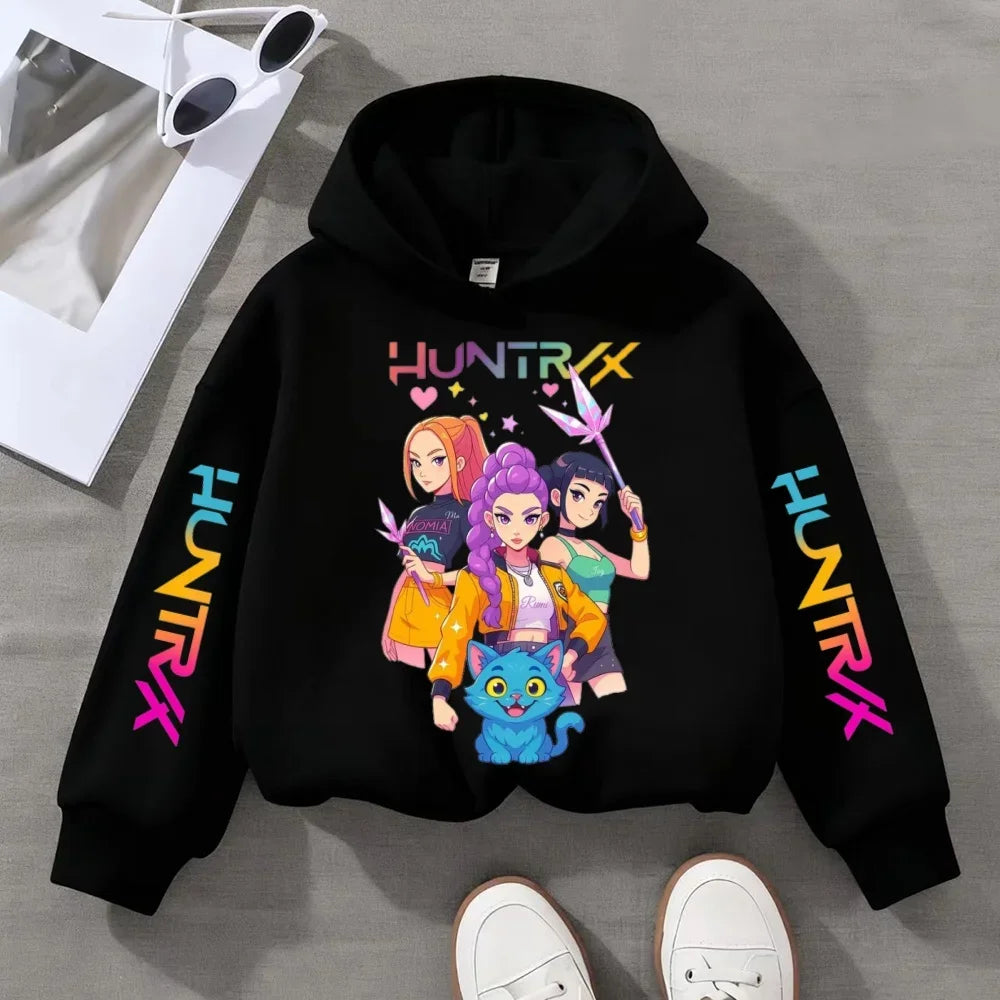 2025 Fall and Winter New Cute Fashion Hoodie KPOP Demon Hunters