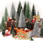 3/15/30pcs Mini Christmas Trees,