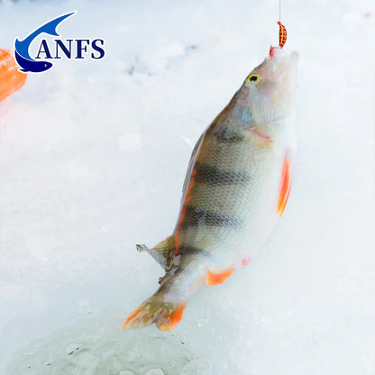 ANFS Ice Fishing Jigs 36pcs Ice Fishing Lures, Walleye Jig