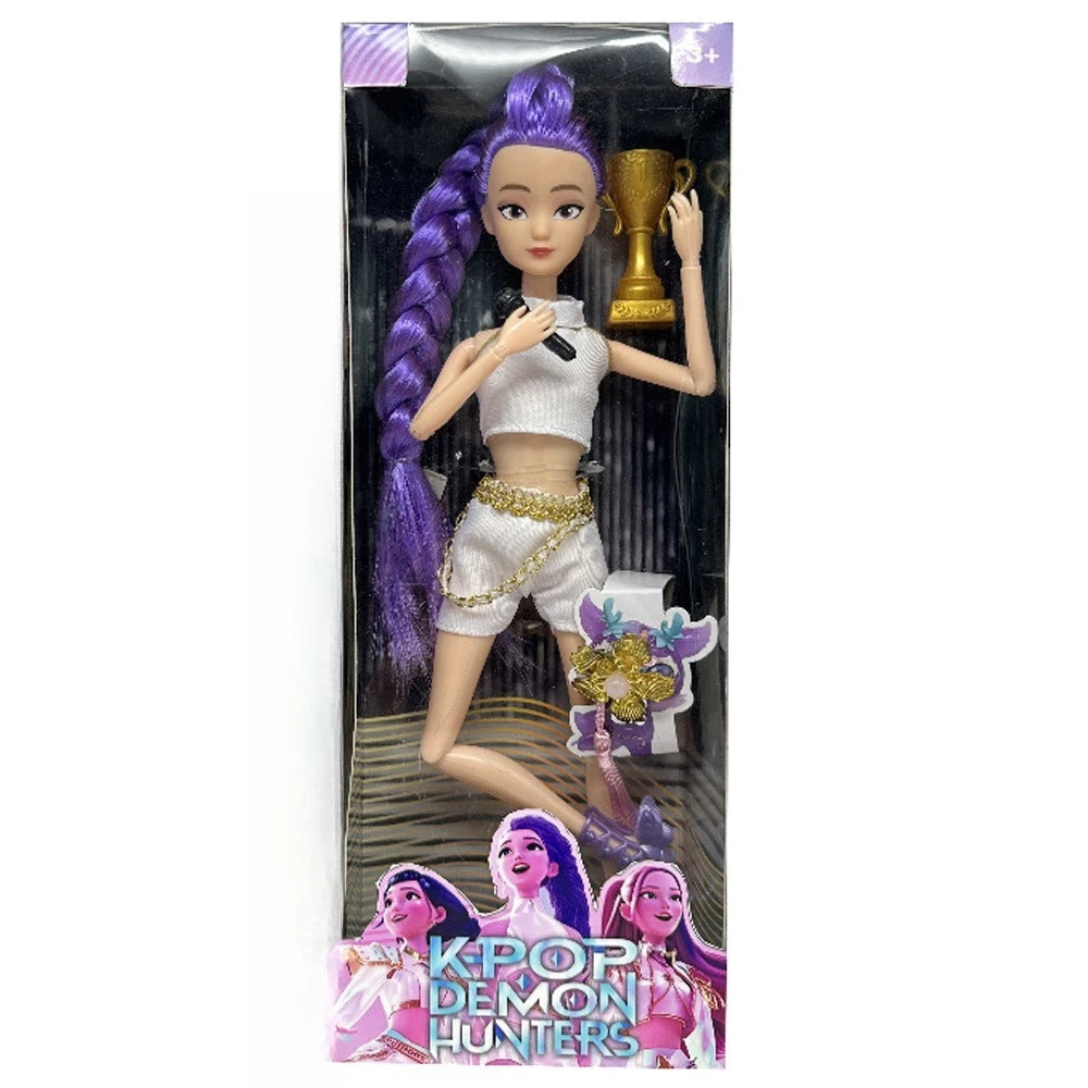 HOT Doll Toys Kpop Demon Hunters Action Figure Toy Rumi Mira Zoey