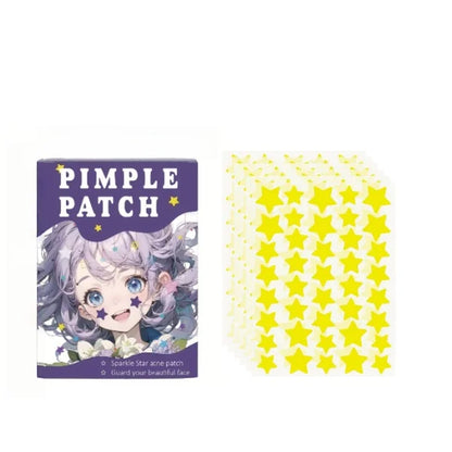 40pcs pieces of multi-color star acne patches, .
