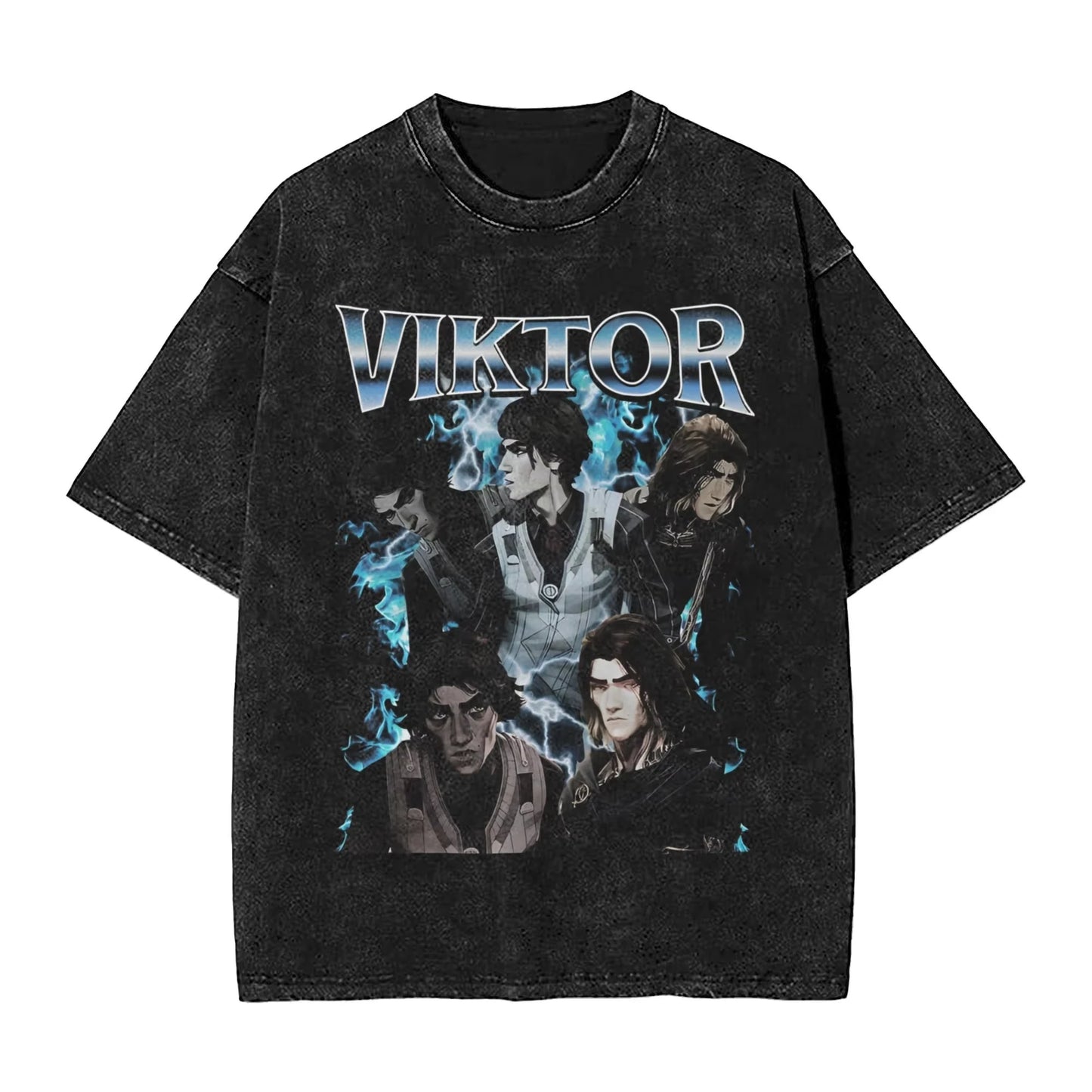 Anime Arcane Viktor Glorious Ovulation Graphic T Shirt Men