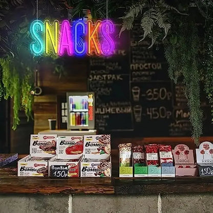 Neon Signs For Wall Decor,Snack or Coffe Bar