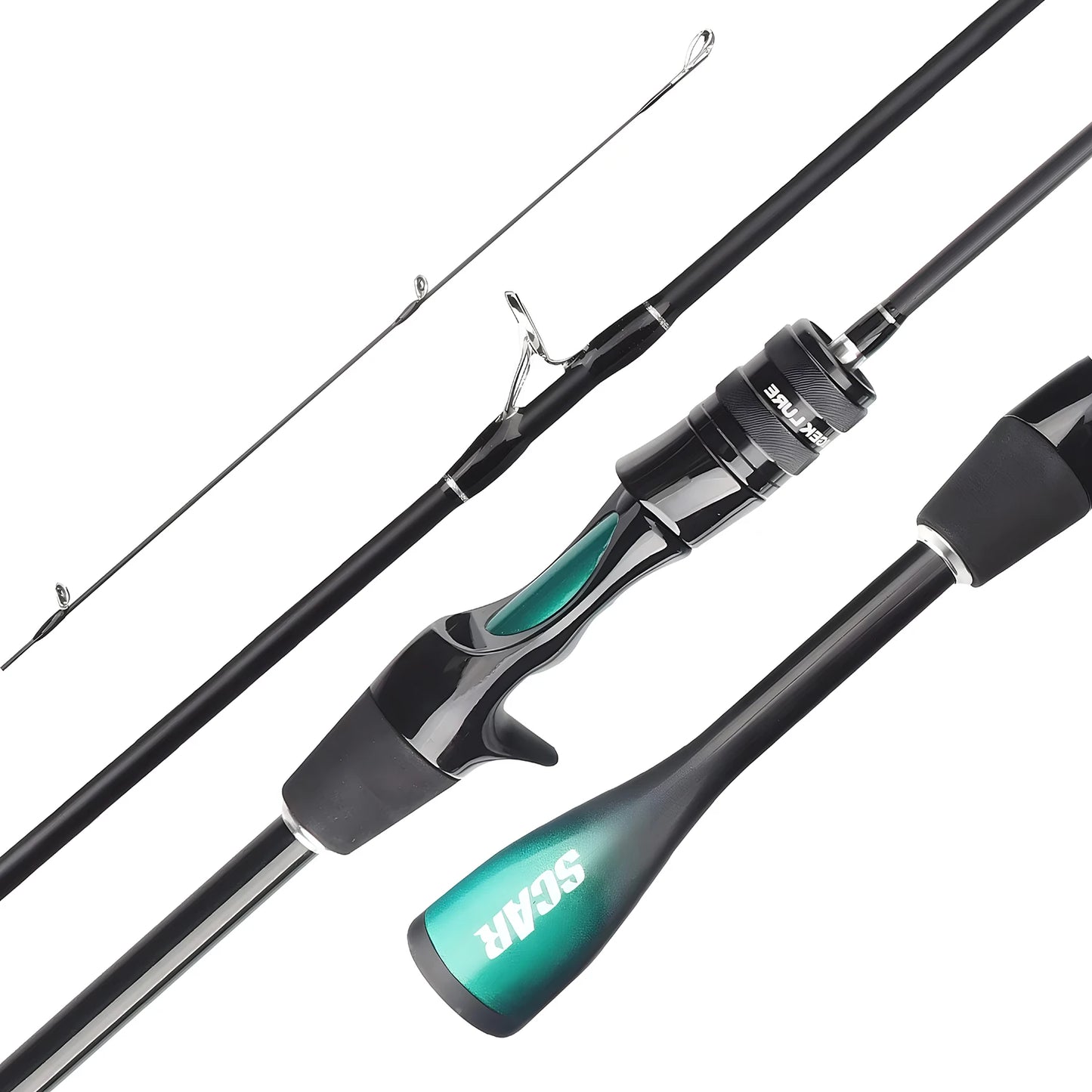 UL Ultra Light Carbon Fiber Lure Fishing Rod Tool for Carp Bass Trout,