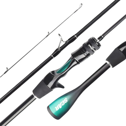 UL Ultra Light Carbon Fiber Lure Fishing Rod Tool for Carp Bass Trout,