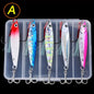 5pcs Metal Jig Fishing Lure Weights 7g-40g Trolling