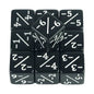 10pcs/set Six Sided Dice Set D6 Counters +1/+1 and -1/-1 Set for Math Teaching ,Kid Arithmetic Toys, Card Game Accessories