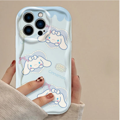 Hello Kitty Cinnamoroll Phone Case for IPhone 16 15 14 13 12 11