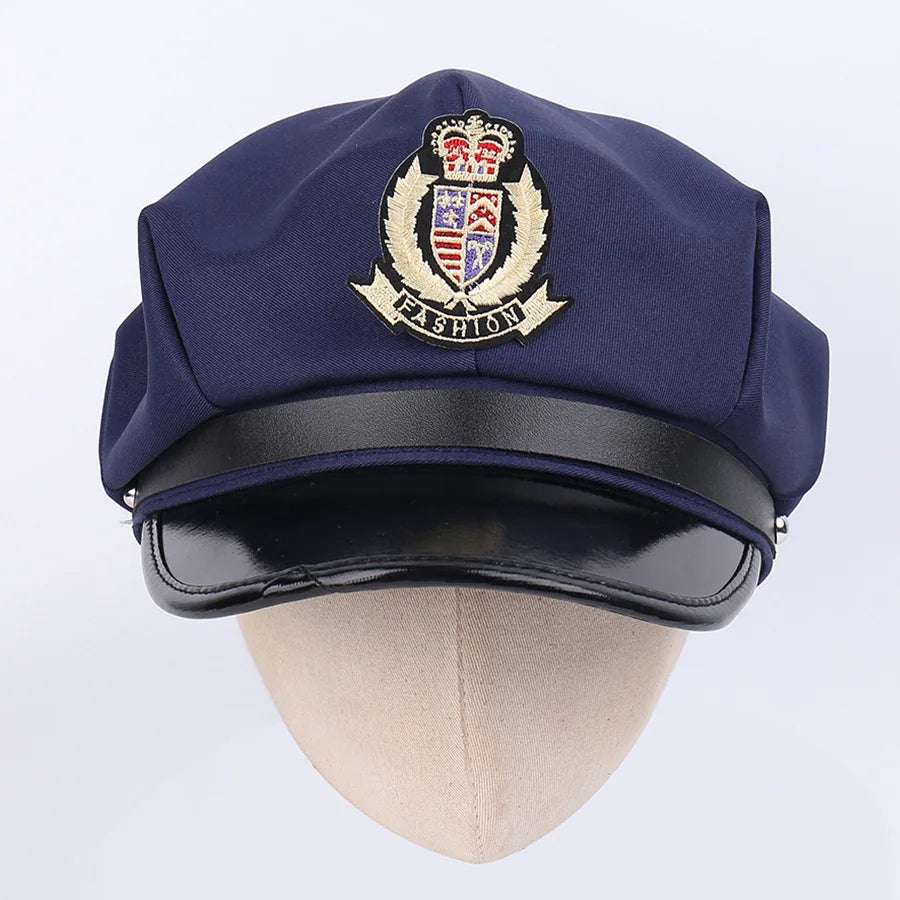 New Navy Military Hats Beret Octagonal Flat Top Sailor