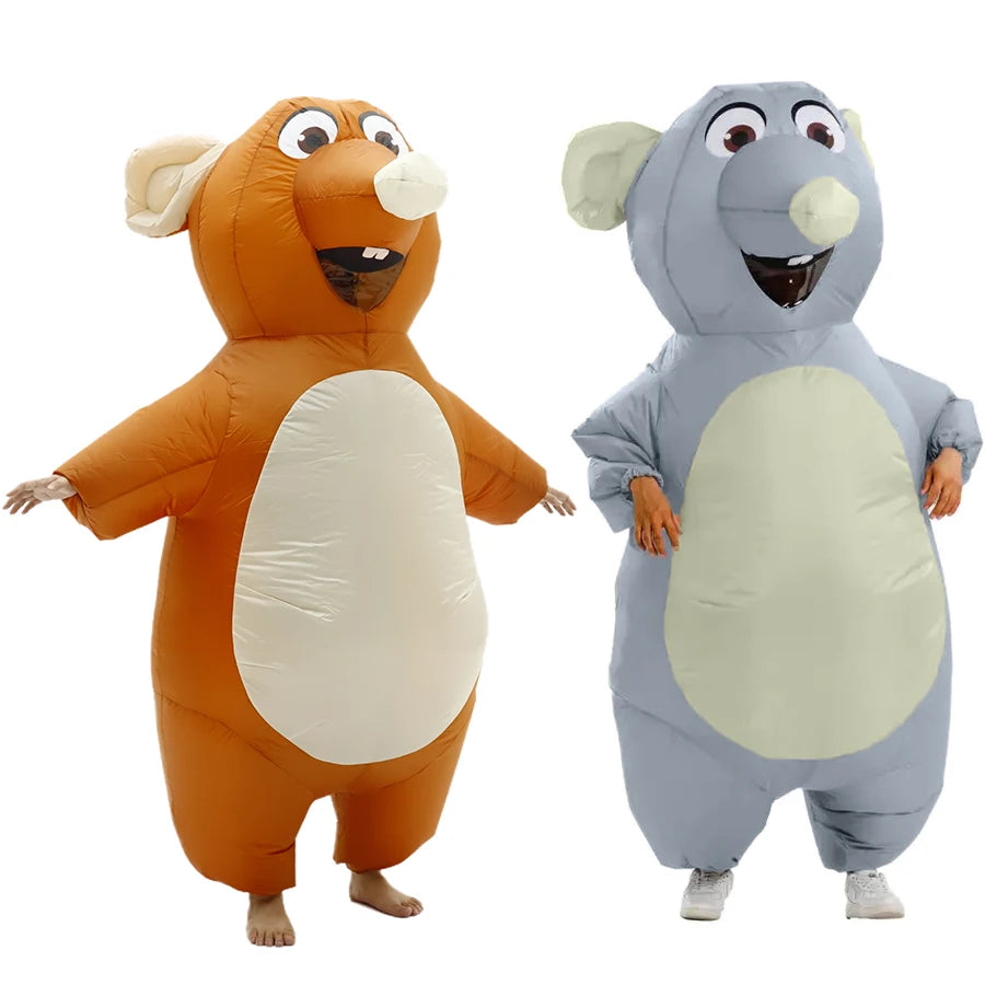Inflatable Mouse Costume for Adult Blow Up Mouse Style