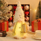 1~2pcs Gnome Christmas Decorations 30cm Light Up