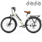 Cybervelo EK2 26" Electric E Bike with 7-Speed,1000