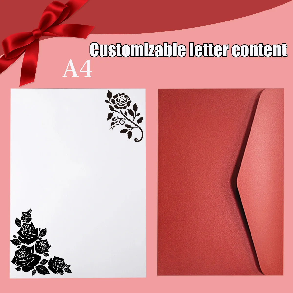 DIY Custom envelopes letter, Valentine's Day letter customization,