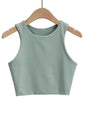 2023 Summer Fashion Women Sexy Slim Tops O-neck