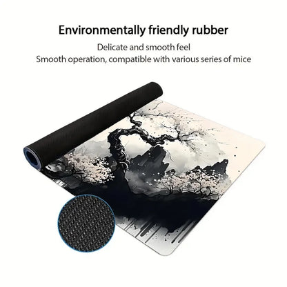 Mouse Pad sakura landscape desk accessories Mat Gamer