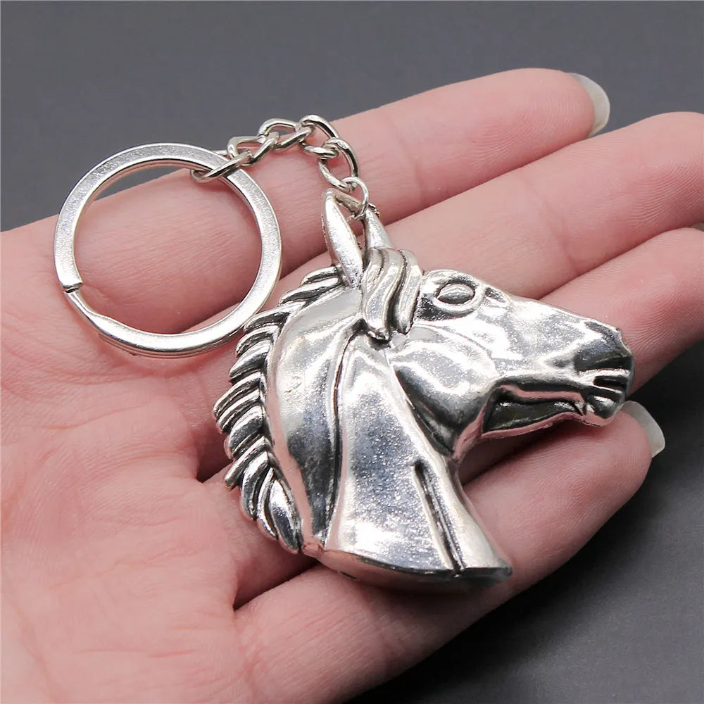1 Piece Horseshoe Horse Head Charms Handmade